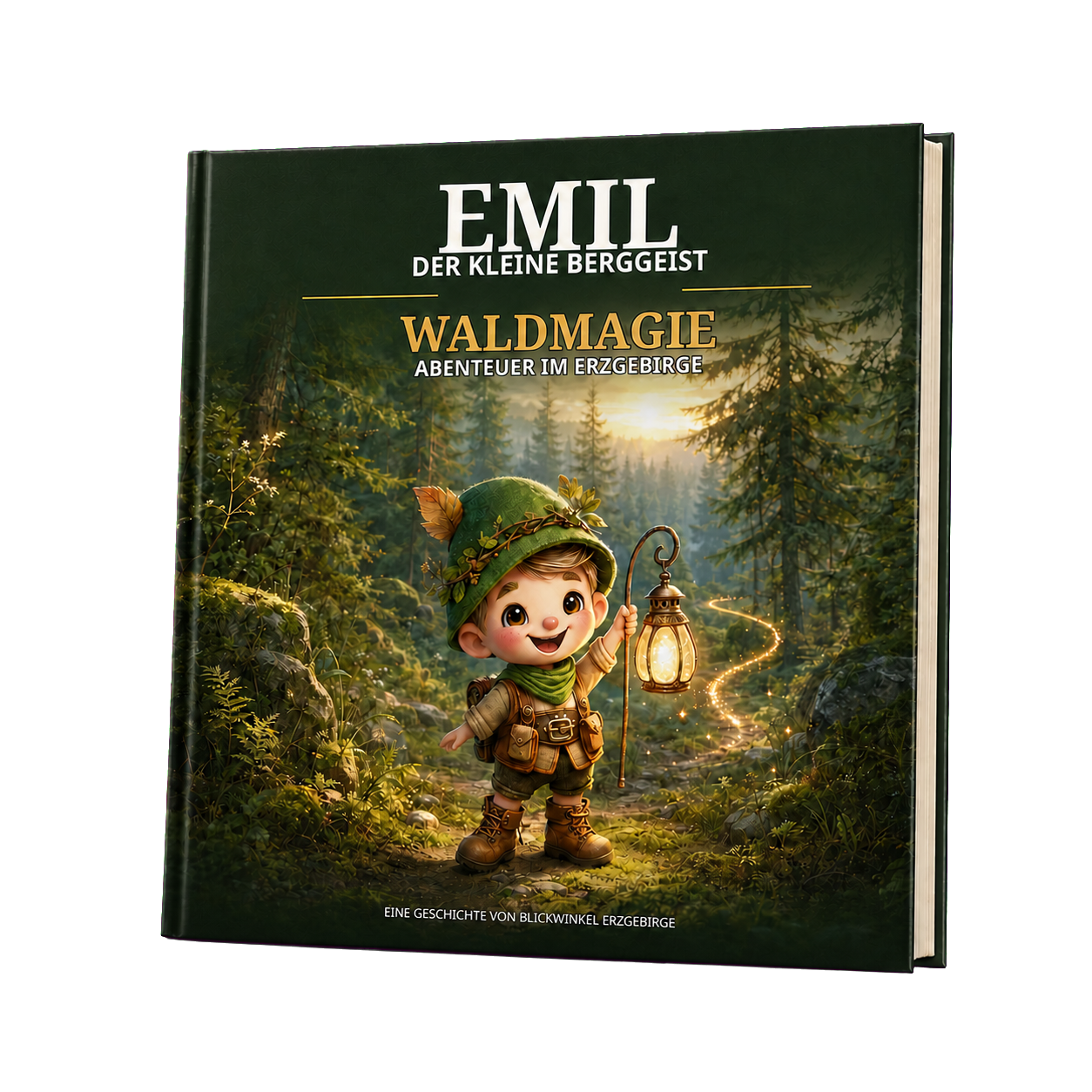Band 1 Waldmagie als dreidimensionales Buch