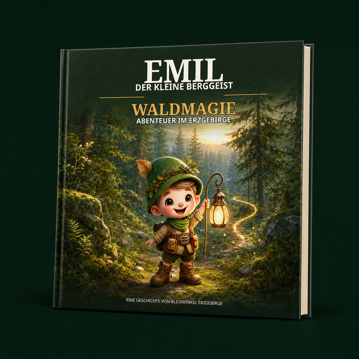 Band 1: Waldmagie – 3D-Buchansicht